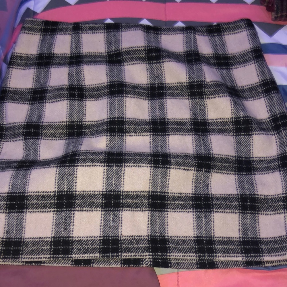 A mini skirt
